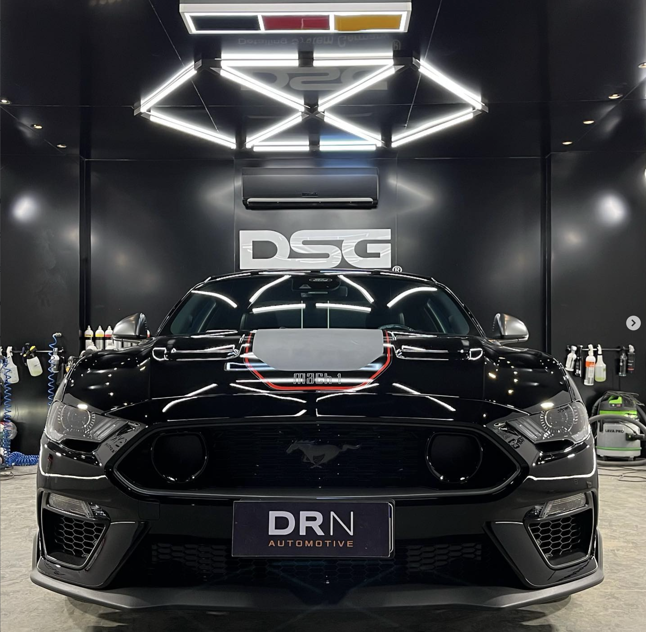 Mustang na oficina DRN Automotive